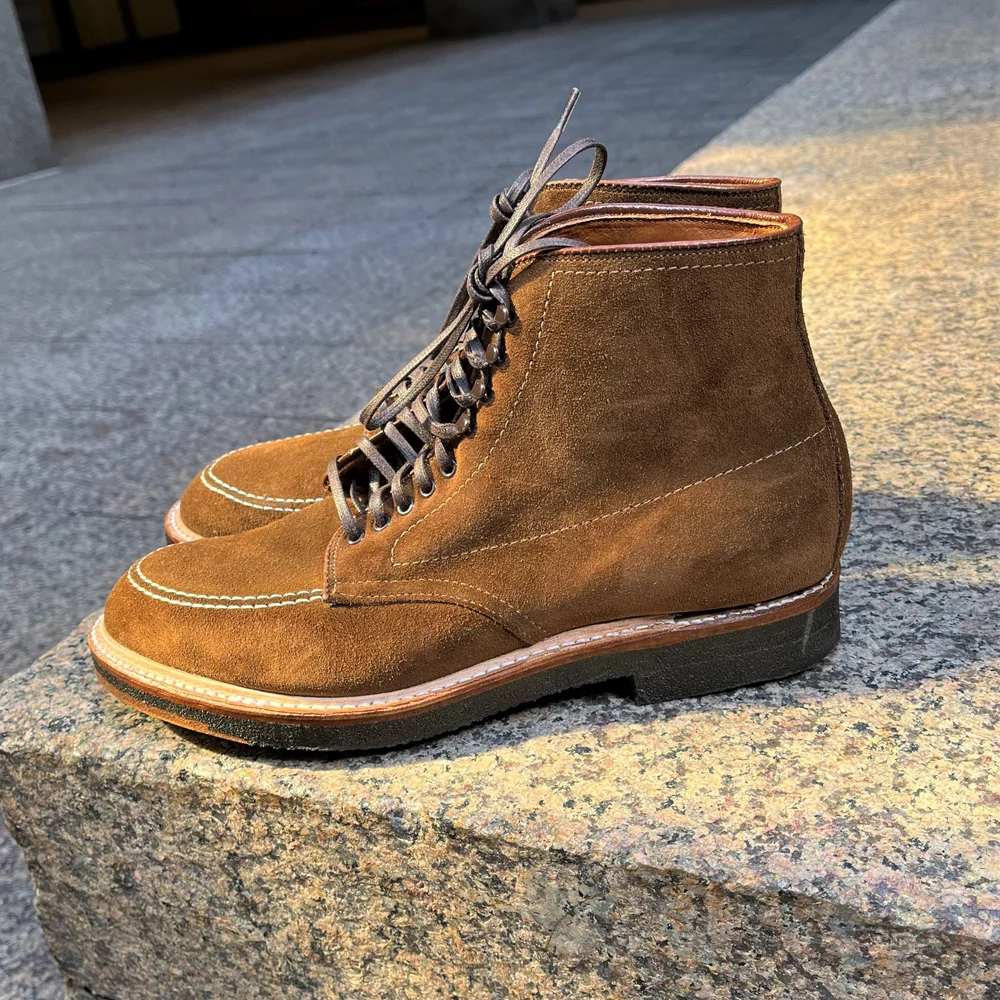 ALDEN オールデン LACE UP BOOT SNUFF スナッフ Alden x Frans Boone 405 Boot in Snuff Suede – Frans Boone Store